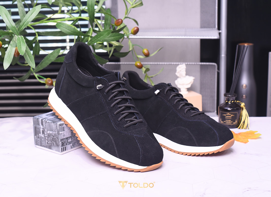 Giày cao 8cm da lộn 2
